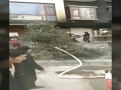 Damn the kids were burned to death