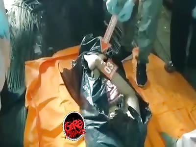 Corpse of a girl found in a bag