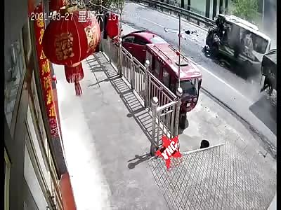 Crash truck vs bus