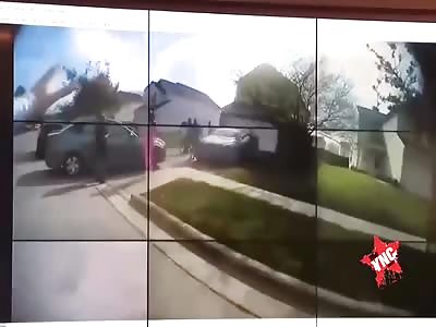 Black girl being shot