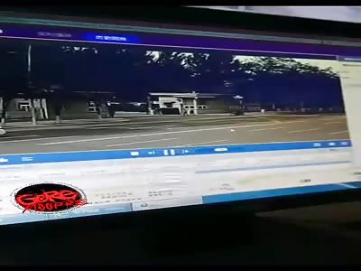 Another motorcycle explodes