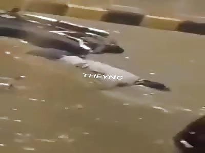 Dead man on the street