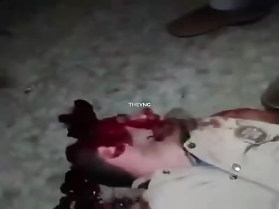 Another protester killed. 