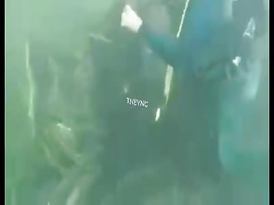 The body of a young Homsi who drowned is recovered