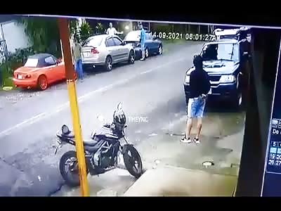 An argument ends very badly