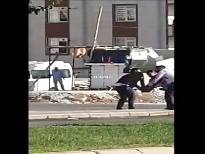 Man armed with knife is killed by police