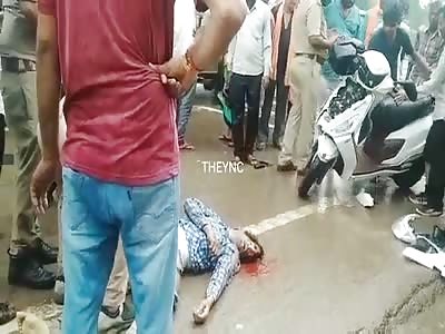 Head open like watermelon