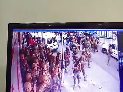 Man killed by military