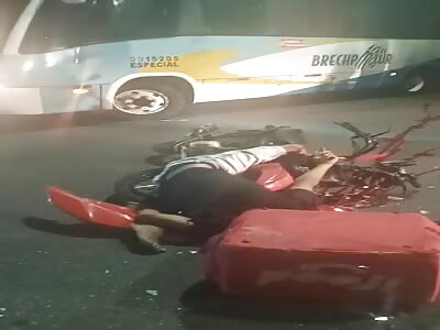 Food delivery man dies in accident