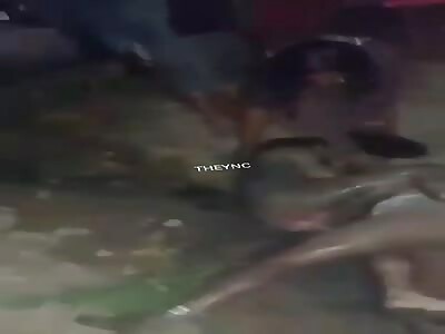 Black bitches roll in the mud