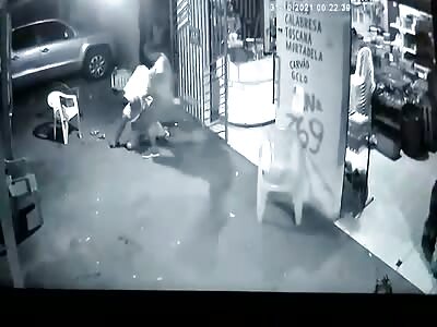 Motherfucker hit his dad