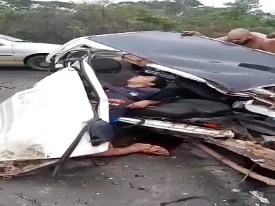 Serious vehicle accident