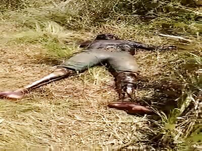 Very stinky dead man