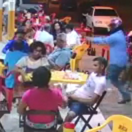 Lunch Interrupted by Sicario.