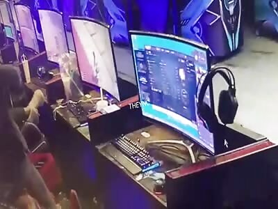 gamer boy, brutally beaten