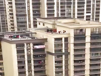  A long fall to death