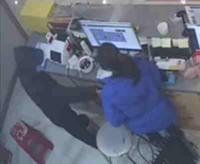 STORE GIRL SHOT DEAD 