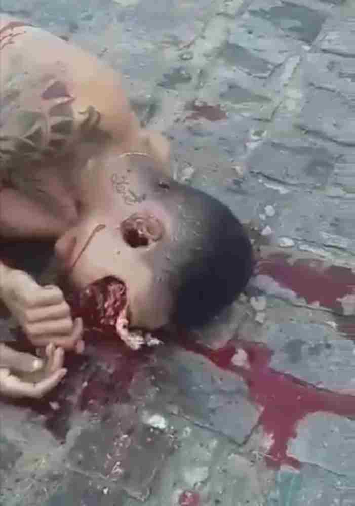 brutally murdered man