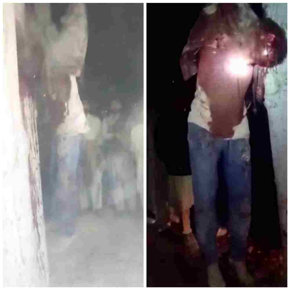 brutally murdered by mob(full video) 