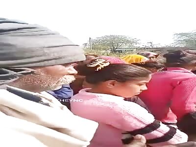 Old man. Die by bull attack