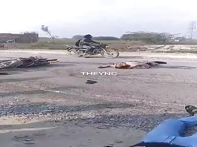 Biker muere atropelado