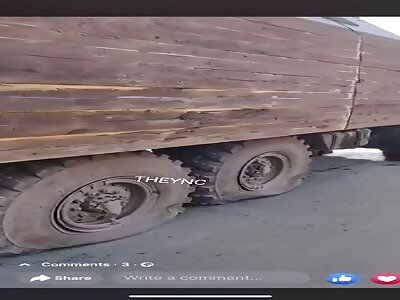 Russian logistics truck driver
