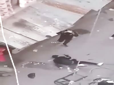 Brutal stabbing and beating murder