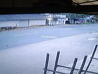 Poor friend, he took his last motorcycle ride