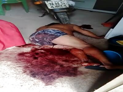 Fat man killed inside his house