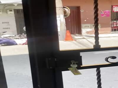 The woman defended herself well.