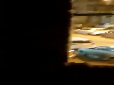 Gunfight in the middle of the city