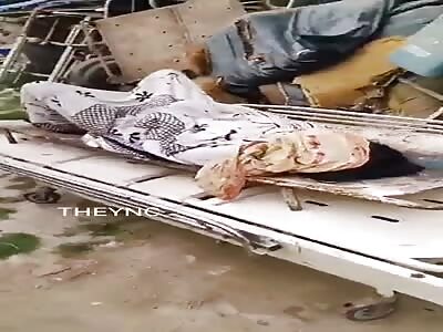 This woman must smell really bad.