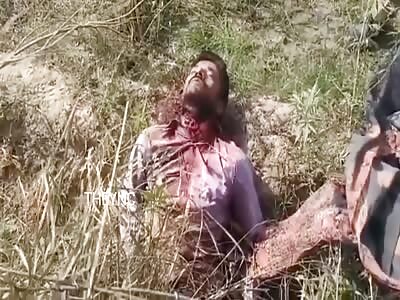 Young man killed with cut throat