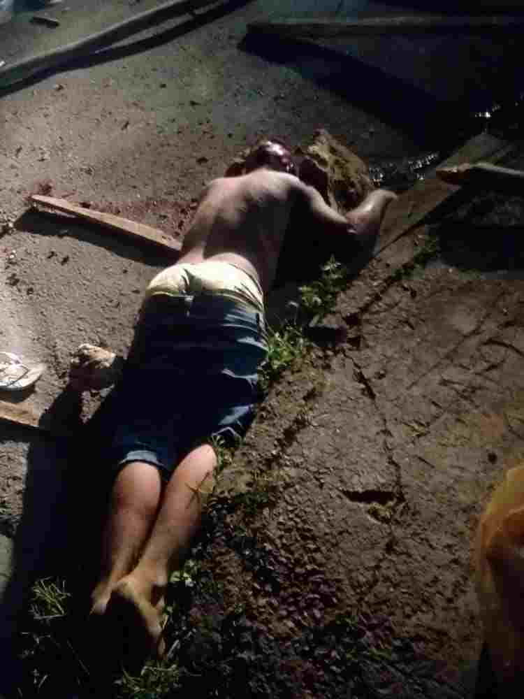 Robber beaten to death