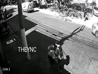 Damn why did he open the door