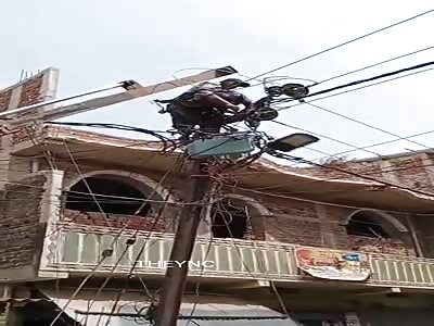 Man died from electric shock