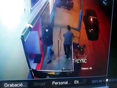 Hitman enters nightclub to do his job