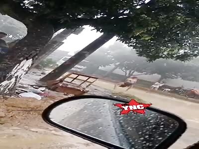 Woman in duel with knives