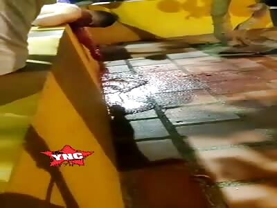 Man dying after bullet impact