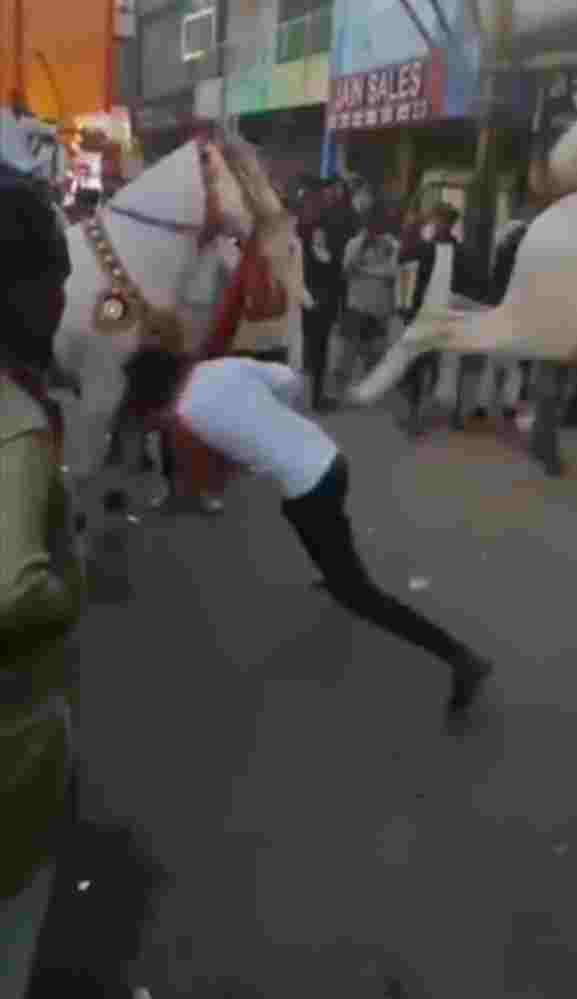 LOL: Asshole Kicked by Horse