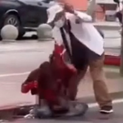 Meat Cleaver Kills In Spectacular Fashion (Best Quality)