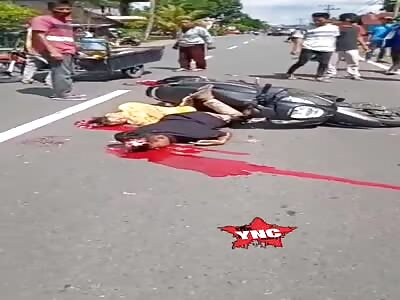 Sad ending for father and his little daughter