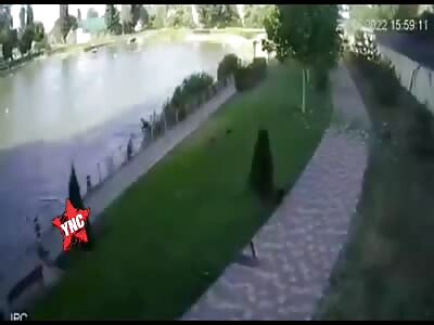 Russian missile falls on Ukraine