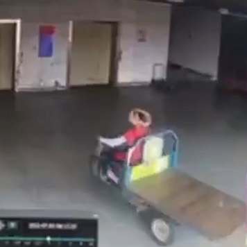 Worker Falls Into Elevator Shaft