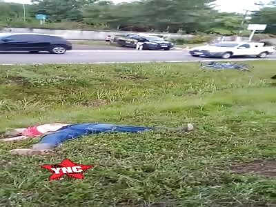 Elderly man killed by a car