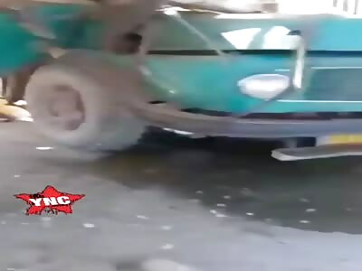 Truck driver crushed to death