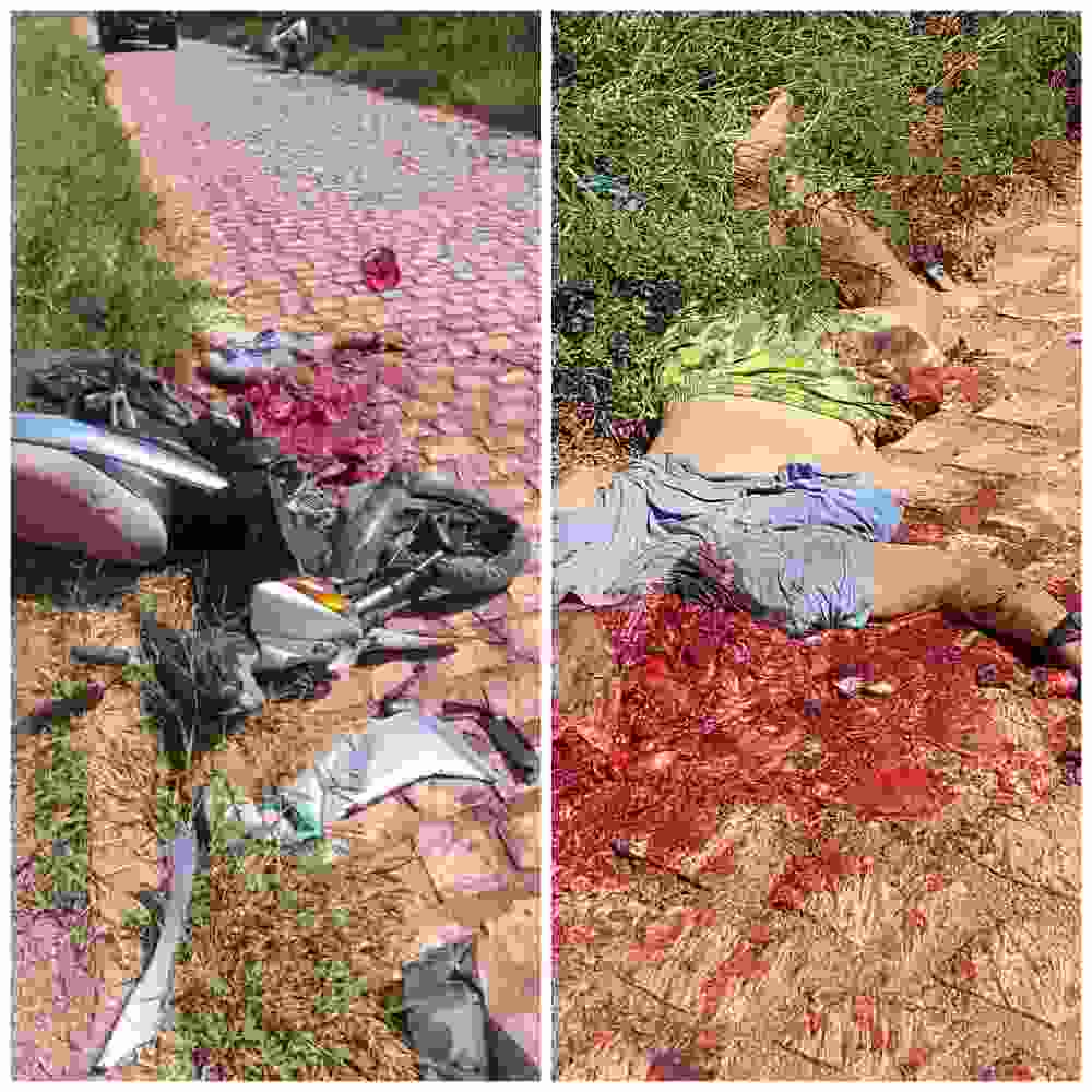 Biker had a brutal day