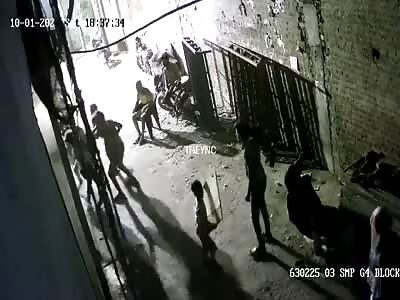 brutally stabbed to death