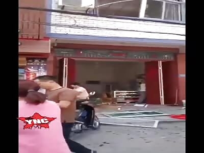 Woman injured after detonating dynamite