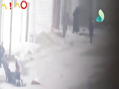 Normal working day for a sniper in Syria